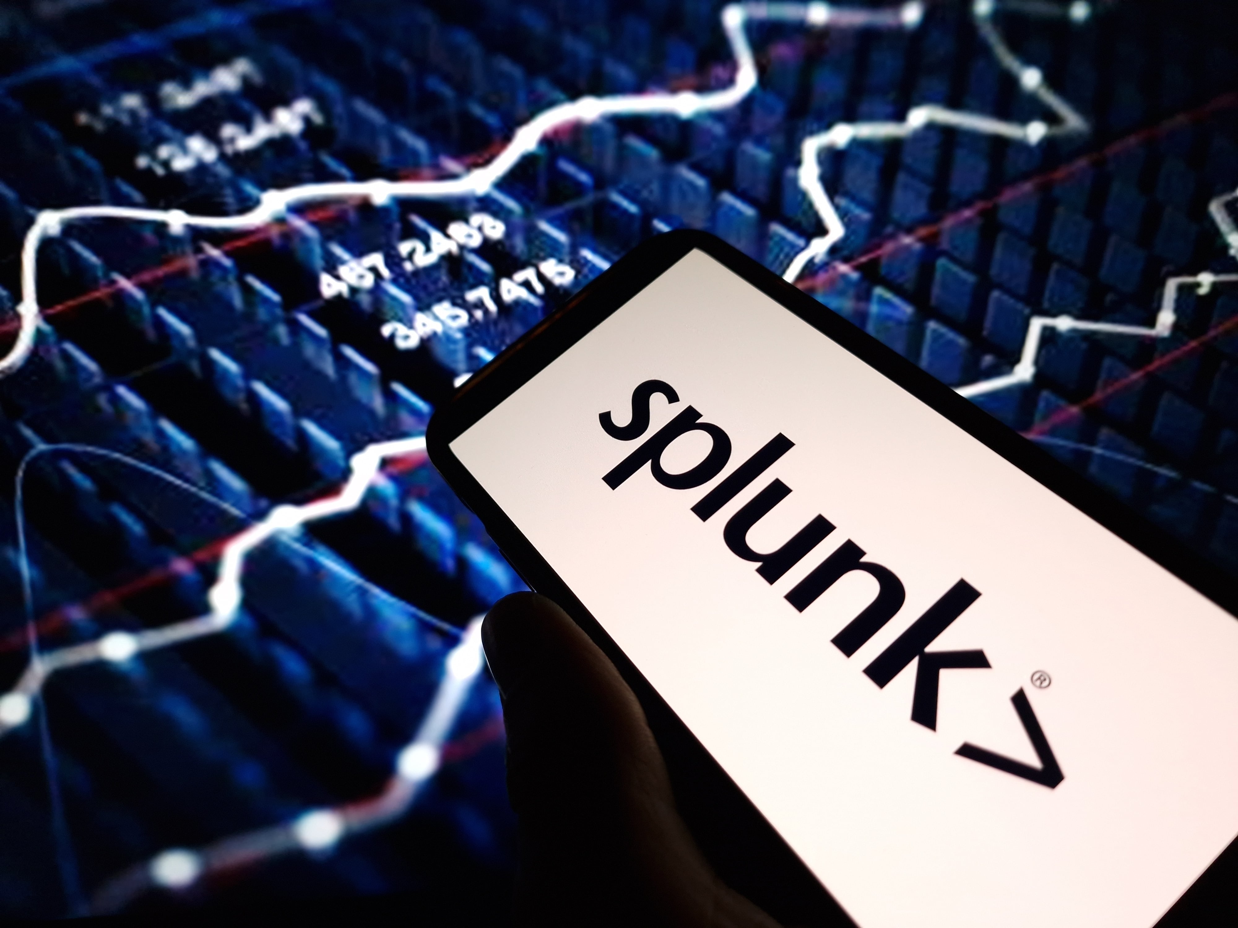 Daten, Splunk, Bildschirm